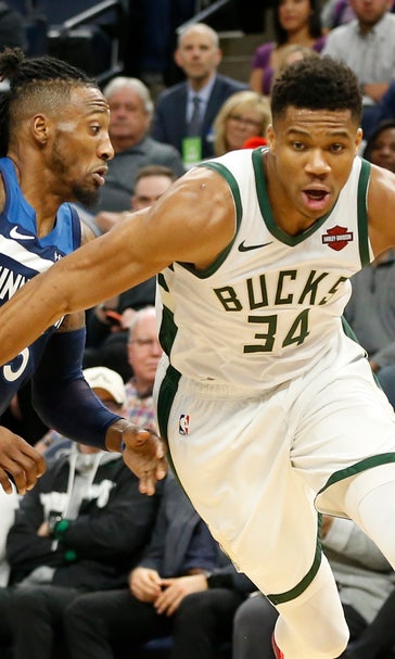 Antetokounmpo leads Bucks past Timberwolves 134-106